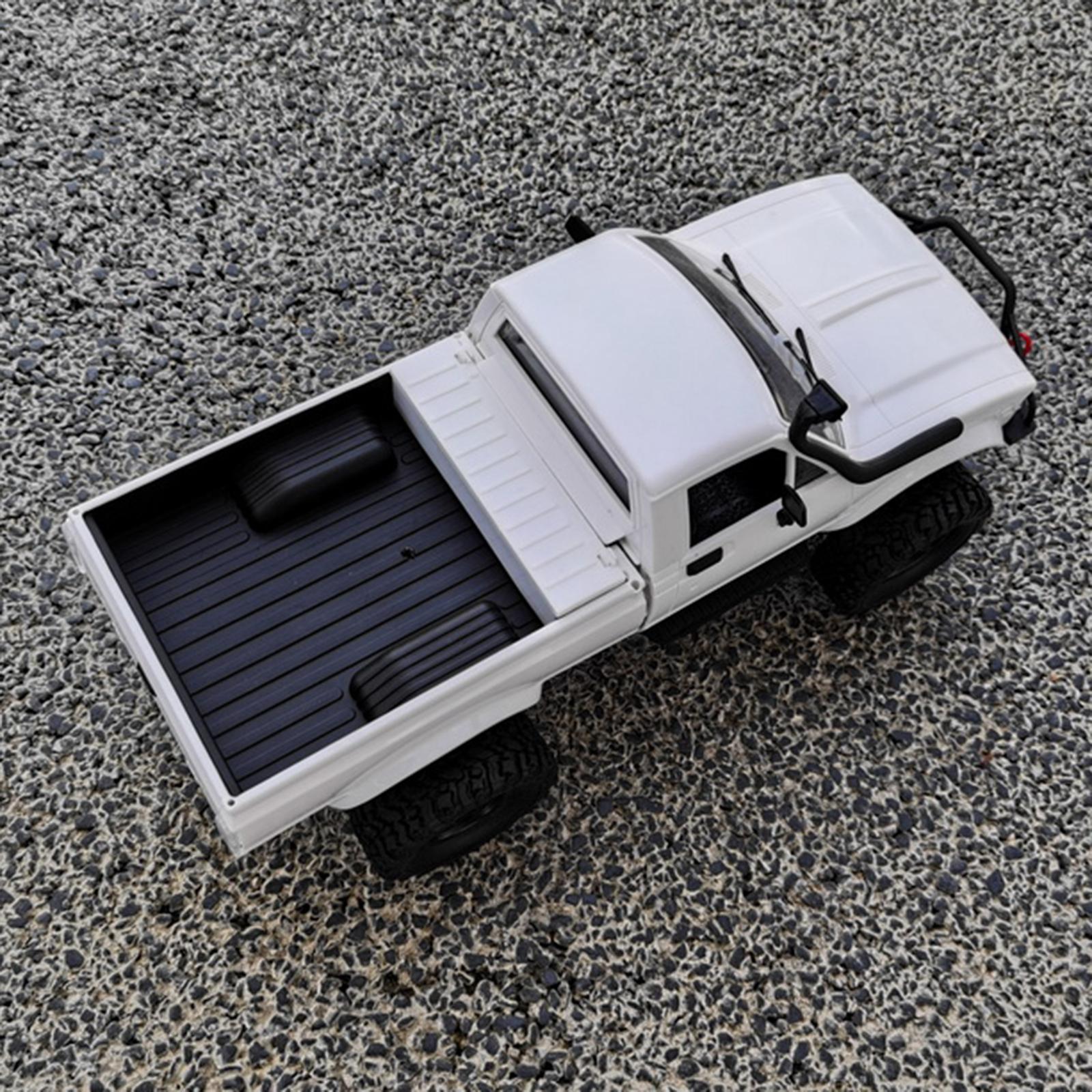 Rc Hobby Grade Truck - 趣味用RCトラック 4WD セミタンクバギー 1/16スケール 白いプラスチック製クローラー車両、子供向けのプレゼントに最適。