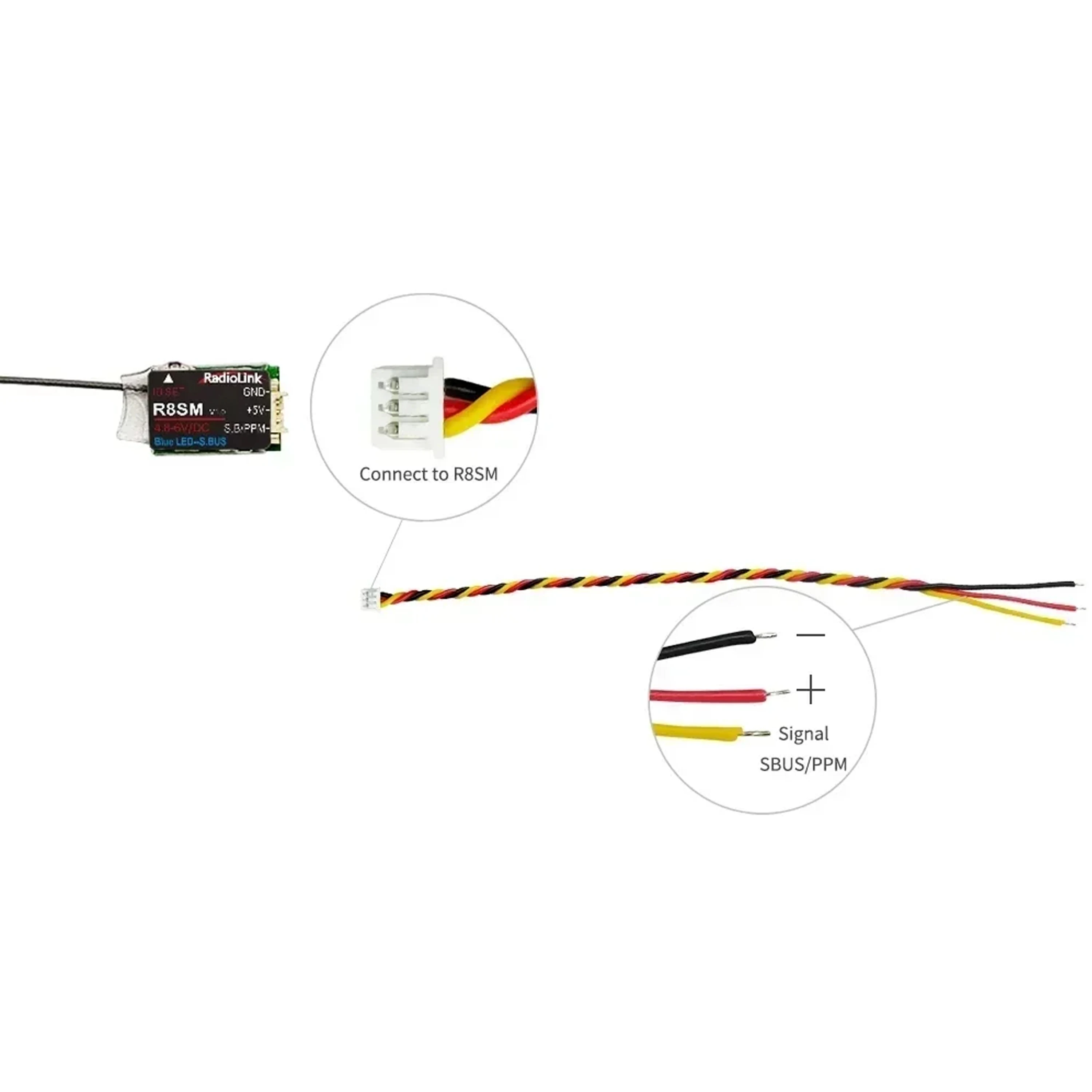 Radiolink R8SM 8チャンネル 2.4Gミニレシ - Receiver Sbus 8Ch のレビューと価格