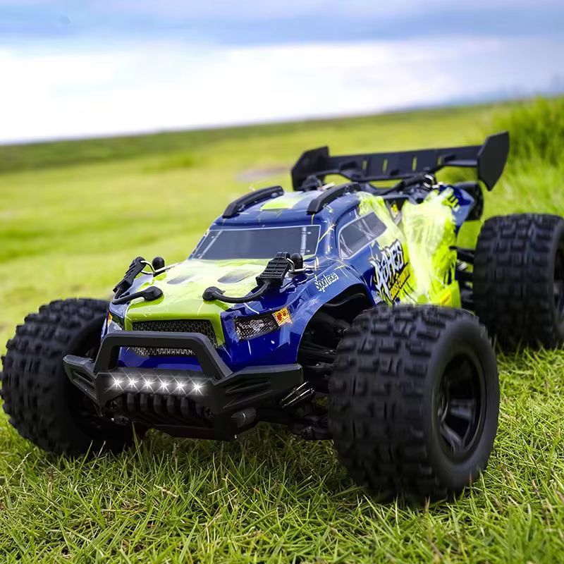 大人向けのホビーグレード、1/18スケール、4WD、ブラシレ - Rc Hobby Grade Monster Truck のレビューと価格