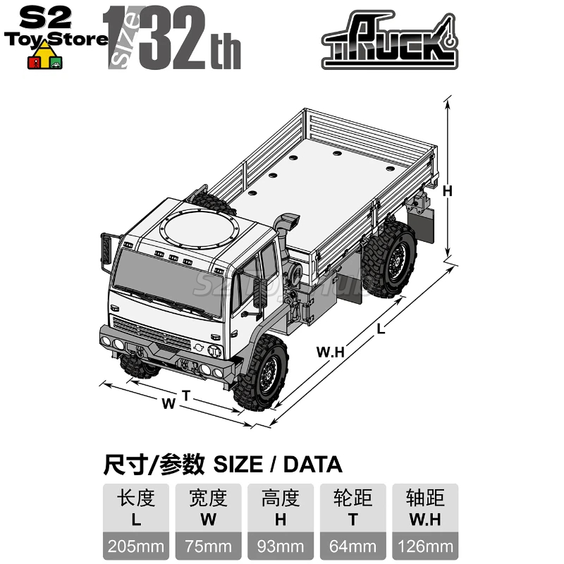オーランド・ハンター OH32M01 1/32スケール RC - Rc Hobby Grade Truck のレビューと価格
